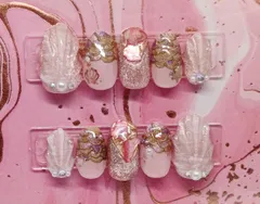 桜貝と人魚の贈り物　2025/7/5 デザインフェスタ　むーの手作り雑貨店 〜星降る海の人魚の宝箱展〜