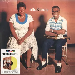 希少　エラ&ルイ　3枚組レコード　美品 Yahoo!オークション -「ella fitzgerald louis armstrong