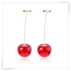 JoJo's Bizarre Adventure Kakyoin Noriaki Cherry Earrings (Pair) - Bundle Sale