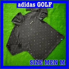 adidas GOLF アディダスゴルフ 長袖 ロゴドットプリント タートルネック ストレッチ ゴルフシャツ M