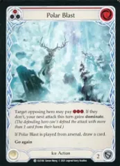 【中古】Flesh and Blood ELE166[C]：Polar Blast (1)