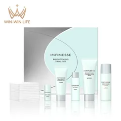 アルビオン アンフィネス ブライトニング トライアル セット 全6点 限定品 クレンジングオイル メイク落とし ジェルウォッシュ 洗顔料 シワ改善美白乳液・美白化粧水・美白美容液 フェイシャルコットン 美白有効成分 ハリのある肌へ ALBION albion