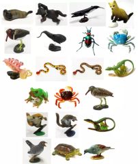 Yujin ミニチュア　フィギュア　魚 甲殻類25匹以上まとめ売り Yujin ミニチュア フィギュア 魚 甲殻類25匹以上まとめ売り - メルカリ