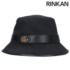 GUCCI ブラック バケットハット