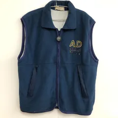 adabat アダバット フリース ベスト ネイビー Mサイズ メンズ トップス 25h菊