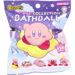 星のカービィ PUPUPUコレクション バスボール ピーチのかおり 75g 1回分 入浴剤 入浴料 バスボム 男の子 女の子 マスコット おもちゃ プレゼント 6才以上