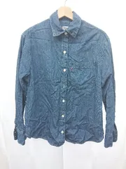◇ Θ Levi's リーバイス 長袖 デニム シャツ サイズXS ネイビー系 メンズ E  【1506110014658】