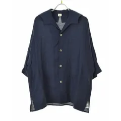 新品 25ss 今季 FIL DE FER ブラウス シルク 綿 ネイビー 新品 25ss 今季 FIL DE FER ブラウス シルク 綿 ネイビー - メルカリ