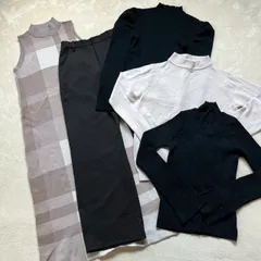 【まとめ売り】GRL ワンピース ニット 5点セット レディースMサイズ