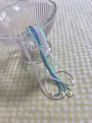 ビーズネックレス 🐚コットンパール☁️
