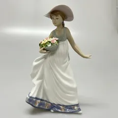 リヤドロ　LLADRO　春の花かご　サイン入り　置物　陶磁器 2025年最新】リヤドロ 春の花かごの人気アイテム - メルカリ
