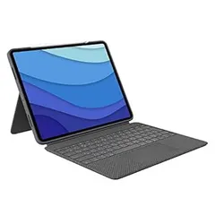 【中古】ロジクール Logicool iPad Pro 12.9インチ 第6世代 第5世代 対応 Combo Touch iK1275GRA 日本語キーボード スマートコネクタ 国内正規品 オック