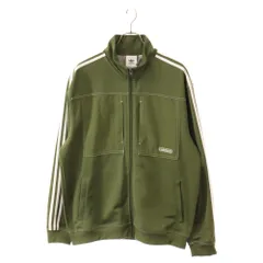 adidas (アディダス) トレフォイルロゴ トラックジャケット カーキ GN3806のサムネイル