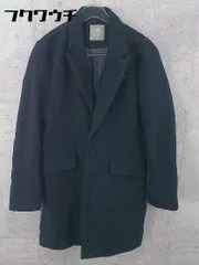 ■ nano＆co ナノアンドコー チェスター コート サイズM ネイビー メンズ 【中古】 【1002800540440】