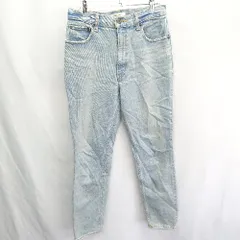 ◇ Θ MOUSSY マウジー コットン系 デニムパンツ サイズ27 ライトブルー レディース E  【1410290013410】