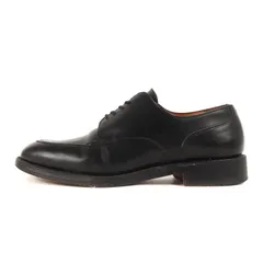RALPH LAUREN ラルフローレン サイズ:25.0cm カーフレザー Uチップ 外羽根 シューズ イングランド製 ブラック 黒 US7 E 革靴【メンズ】のサムネイル