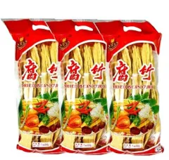 御豆 乾燥湯葉 腐竹 (尖頭) 200g×3袋セット 腐竹 常温ゆば 乾燥棒湯葉 ゆば 腐竹 大豆製品 乾燥フチク ヘルシー湯葉 中華食材 中華物産 乾燥豆腐 干し豆腐 ゆば 湯葉のサムネイル
