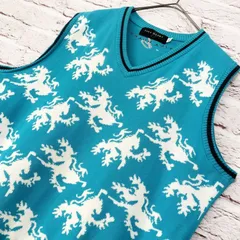 【訳あり品】VIVA HEART ビバハート Vネック ライン ニットベスト