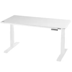 Bauhutte(バウヒュッテ) 電動スーパーゲーミングデスク BHD-1400FAT-WH (天板) 【寝る、立つ、座る。三大ゲーム姿勢をフルカバー 天板昇降幅:50~101cm】