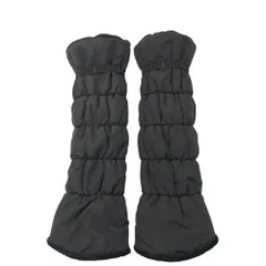 marie claire sport マリクレール スポール  裏ボア 中綿レッグウォーマー  ブラック系  [240101491989] ゴルフウェア ストスト