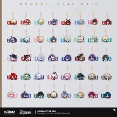 崩壊：スターレイル・公式　アクリルキーホルダー（パム展覧会）飲月　符玄　鏡流　トパーズ　フォフォ　アルジェンティ　ルアン・メェイ　Dr.レイシオ　ブラックスワン　花火