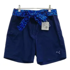 サイズ：L PUMA GOLF プーマゴルフ  ショートパンツ  ネイビー系 [240101435349] ゴルフウェア レディース ストスト