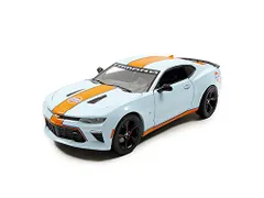 ミニカー ダイキャストカー 2017 Chevrolet Camaro SS Gulf Racing ダイキャストモデル グリーンライト社 限定版 ガルフレーシング 正規