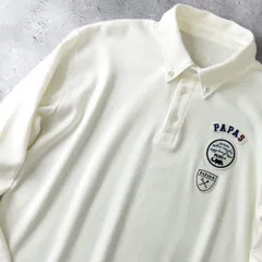 PAPAS PLUS  ゴルフウエア上下セット  M 新品未使用　タグ付き　紺 LUXE/R 【セットアップ対応】 ゴルフウェア メンズ ジャケット
