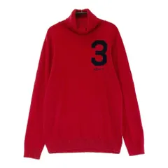 サイズ：L ADIDAS GOLF アディダスゴルフ  タートルネック 長袖ニットセーター  レッド系 [240101409610] ゴルフウェア レディース ストスト