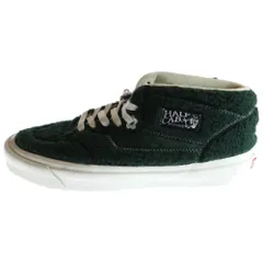 VANS (ヴァンズ) Half Cab 33 Dx Sandy Liang ハーフキャブ サンディー・リアング ミッドカットスニーカー VN0A5KX6YRB US11/29.0cm グリーン