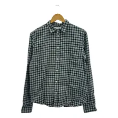 Frank&Eileen Paul コットン リネン 格子 シャツ 長袖 XXS Frank&Eileen Paul コットン リネン 格子 シャツ 長袖 XXS