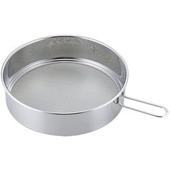 【新品】 下村企販 こし器 粉ふるい うらごし 【日本製】 食洗機対応 2WAY 細かいアミ目 持ち手付き 丈夫な作り 26×19.4cm じゃがいも かぼちゃ 製菓 お菓子作り ステンレス ママクック 燕三条 1