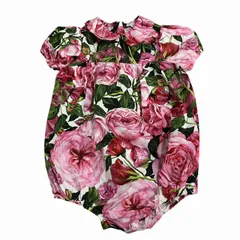 ドルチェ&ガッバーナ ドルガバ DOLCE&GABBANA 美品 ワンピース キッズ 花柄 ピンク 86-92㎝のサムネイル
