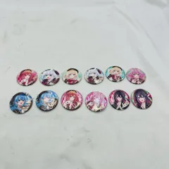 【❗️✨缶バッジ 12点セット✨❗️】ホロライブ  星街すいせい 白上フブキ 一条莉々花 風真いろは 等 人気VTuber公式グッズ