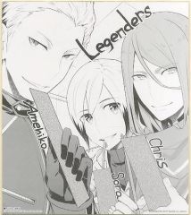 [중고] 종이 제품 (캐릭터) Legenders 오리지널 색지 [이치 반 쿠지 아이돌 마스터 SideM ~memorial~] A상