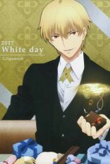 [중고] 엽서 길가 메쉬 화이트 데이 엽서 [Fate / stay night [Unlimited Blade Works] × ufotable Caf?] 화이트 데이 한정 메뉴 주문 특전