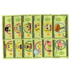 USA直輸入品　スポンジボブマネー ステッカー12枚セット【送料無料】