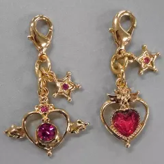 【中古】雑貨 [単品] クライシスムーンコンパクト＆ちびムーンコンパクト ファスナーチャーム2個セット 「劇場版 美少女戦士セーラームーンEternal」 Loppi限定 グッズ付きムビチケコンビニ券第2弾特典