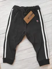 F.O.KIDS 　新品　サイドラインパンツ　80 90　黒