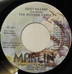 米7” The Ritchie Family Quiet Village 3316 Marlin /00080
