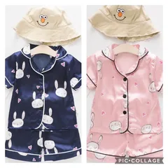 SALE 半袖パジャマのセットアップ　上下セットのサムネイル