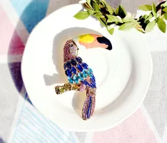 ゆきめい様11.24 オニオオハシレジンヘアゴム雪降るキラリ