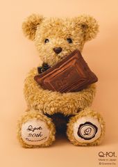 【中古】Q-pot  20周年　アニバーサリー　テディベア　チョコレート　受注品