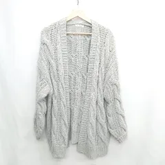 ◇ ⊇ INGNI イング 長袖 カーディガン サイズM グレー レディース E  【1503050026468】