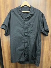 サイズ42美品】 N.ハリウッド ハーフスリーブ ウール リネン シャツ