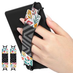 【人気商品】6~8インチデバイス対応 iPad for Mini Case 7/6/5/4/3/2/1世代、kindle タブレットリング paperwhite 2024/2021/2018、Fire7 片手持ち 2022/2019、Fire タブレットゴムバのサムネイル