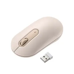 サンワサプライ 静音ワイヤレスマウス ベージュ MA-WBS327BG