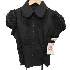 ブラックピースナウ　黒編み上げブラウス BLACK PEACE NOW | ブラックピースナウ ブラウス (USED)の通販