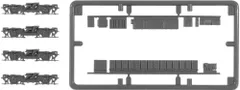 動力台車枠・床下機器セット A-13 （TS809（810）＋BM）   【グリーンマックス・8496G】 「鉄道模型 Nゲージ オプションパーツ」のサムネイル