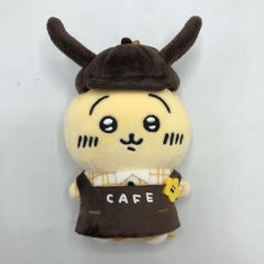 限定品!!【美品】ちいかわカフェ うさぎ 店員さんマスコット
